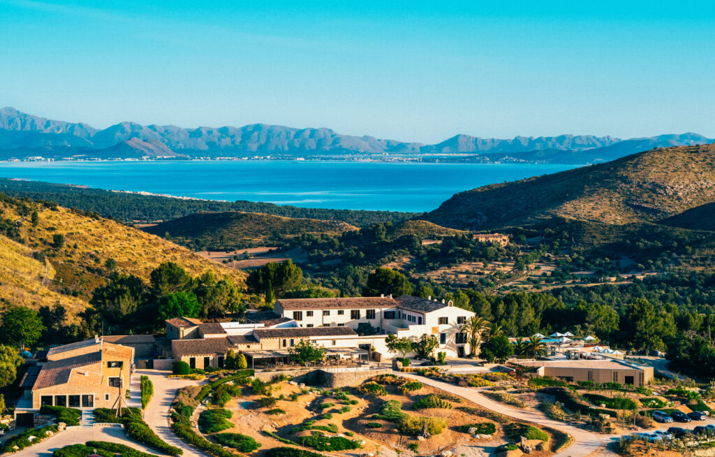 Carrossa Resort overlooking the Bay of Alcudia