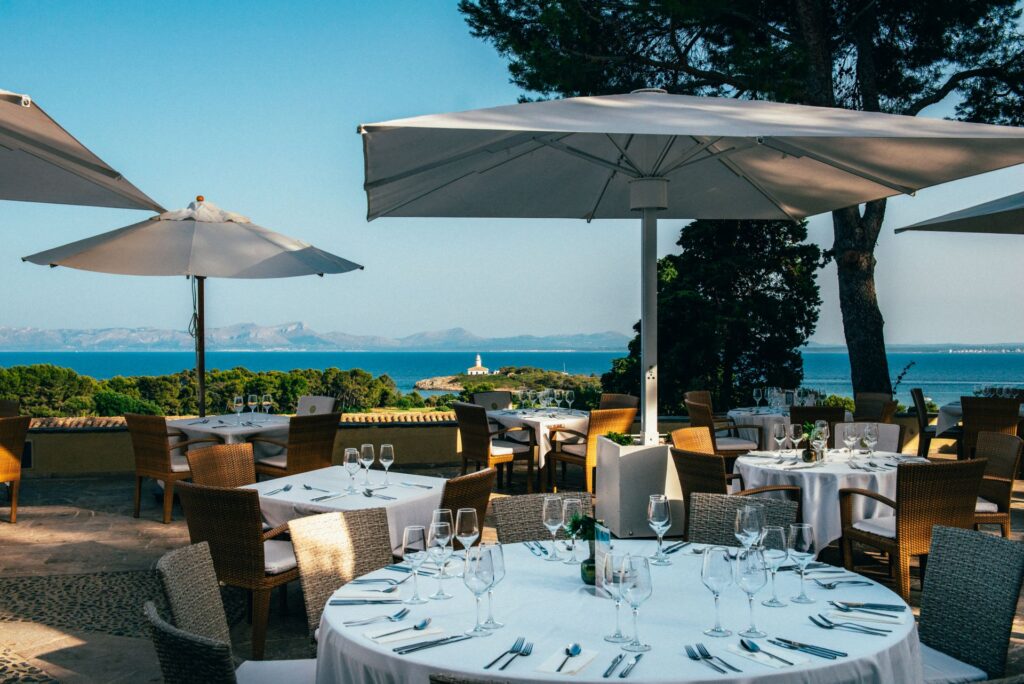 Barbacoa ambiente Club de Golf Alcanada Julio 2019